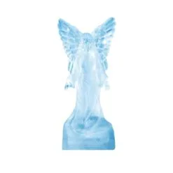 Village Accessory Lit Ice Castle Angel