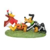 Mickey's Halloween Village Donald & Pluto's Tussle -Christmas decorations Shop 2839929065A
