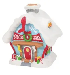 Grinch Villages Who-Ville Stocking Store