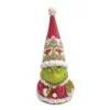 8" The Grinch Gnome With Large Heart -Christmas decorations Shop 2839929636