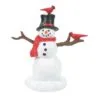 Village Accessory Cardinal Christmas Snowman -Christmas decorations Shop 2839930691