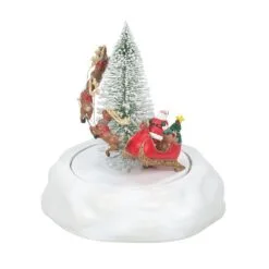 Village Animated Accessory Christmas Eve Sleigh