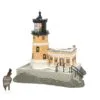 Snow Village Split Rock Lighthouse 2 Piece Set -Christmas decorations Shop 2839934852