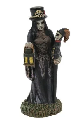 Snow Village Halloween Madame Laveau