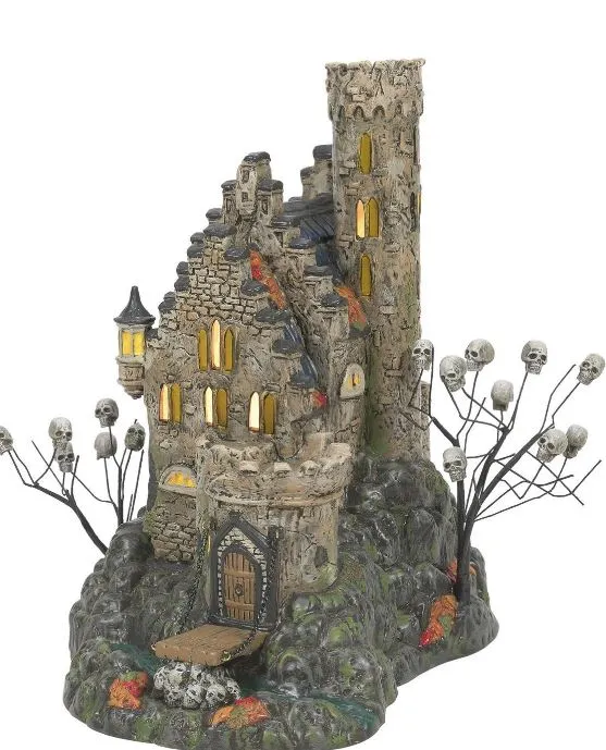 Snow Village Halloween Castle Calvaria 3 Snow Village Halloween Castle Calvaria