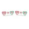 Village Accessory Candy Cane Fence 2 Piece Set -Christmas decorations Shop 2839934896