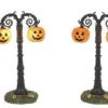 Halloween Village Hallows Eve Lit Street Lamps -Christmas decorations Shop 2839934908