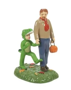 Halloween Village Rex Needs More Candy