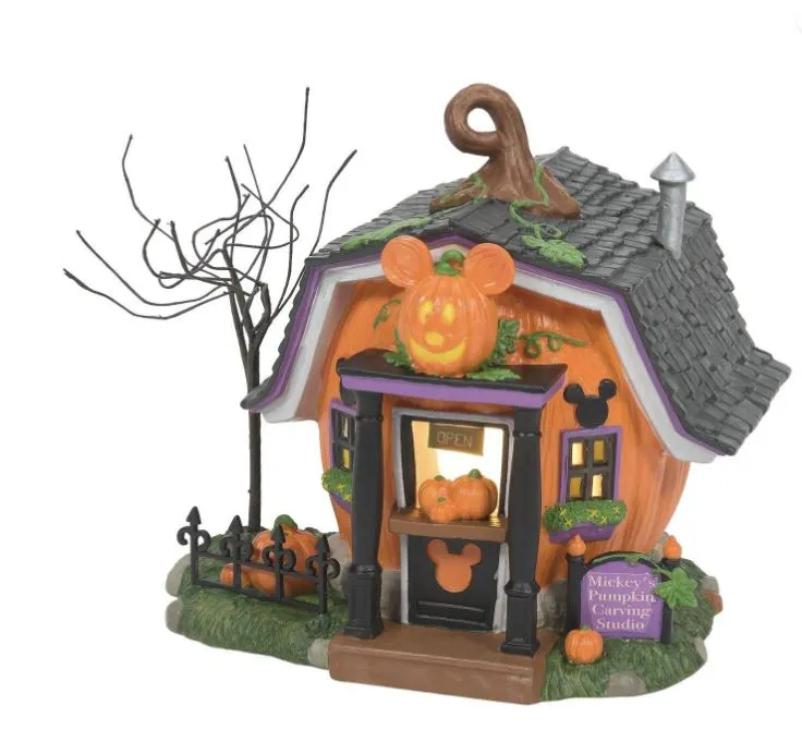 Disney Village Pumpkintown Carving Stud 3 Disney Village Pumpkintown Carving Stud