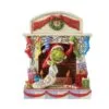 Grinch Village 5" Grinch Peaking Out Of Fireplace -Christmas decorations Shop 2839936545
