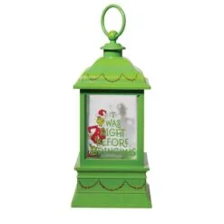 Grinch Village 9" Holiday Lantern