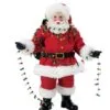 Possible Dreams 10.5" Santa With Lights -Christmas decorations Shop 2839936864