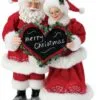 Possible Dreams 10.5" Santa & Mrs. Claus Wishing You The Merriest -Christmas decorations Shop 2839936868
