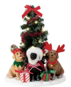 Possible Dreams 8" Caroling Dogs