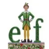 9" Buddy The Elf Word Art -Christmas decorations Shop 2839937497