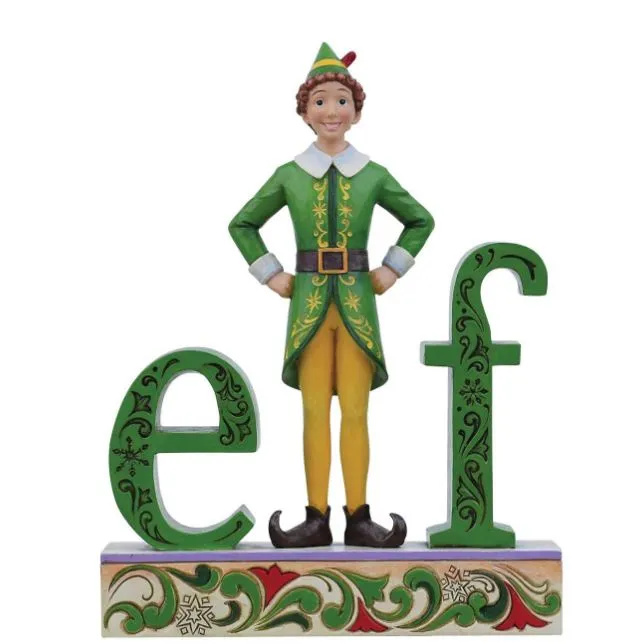 9" Buddy The Elf Word Art 3 9" Buddy The Elf Word Art