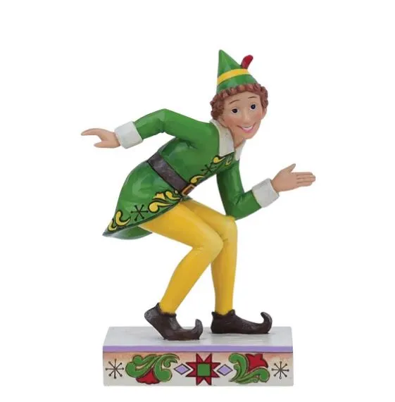 6" Buddy The Elf In Crouching Pose 3 6" Buddy The Elf In Crouching Pose
