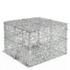 8" X 8" Silver Mesh Box -Christmas decorations Shop 3193770335