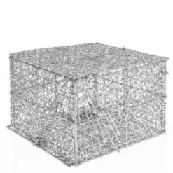 4" X 6" Silver Mesh Box