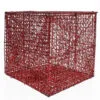 8" X 8" Red Mesh Box 2 8" X 8" Red Mesh Box -Christmas decorations Shop 3193770340