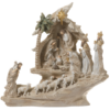 13" Nativity Set With Battery Operated Light -Christmas decorations Shop 3384941771