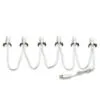 Village Accessory 6 Socket Light Set With Bulbs