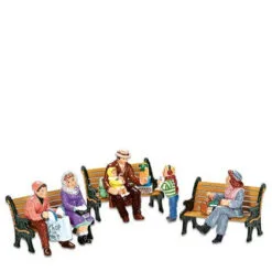 Snow Village Sitting In The Village