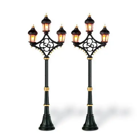 Village Accessory Fifty Six Street Lights Pack Of 2 3 Village Accessory Fifty Six Street Lights Pack Of 2