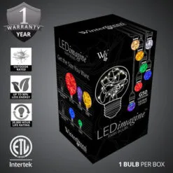 G50 Multi Color LED Fairy Bulb 7 G50 Multi Color LED Fairy Bulb -Christmas decorations Shop 4005217070d