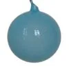 4" Aqua Blue Bubblegum Glass Ornament Box Of 3 -Christmas decorations Shop 4017387705A
