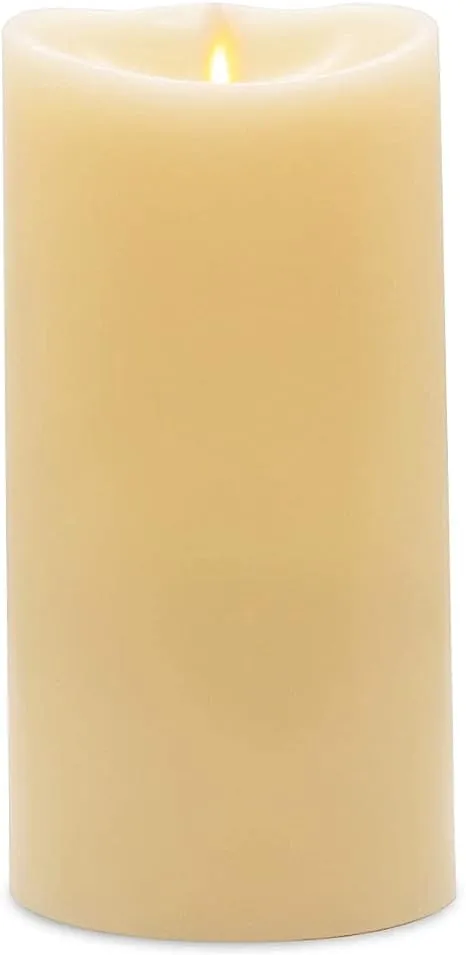 7" Ivory Flame Effect Candle 3 7" Ivory Flame Effect Candle