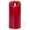 6.5" Red Flame Effect Candle