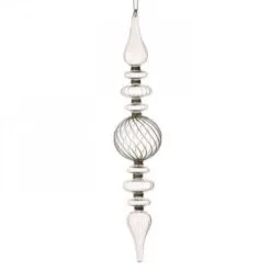 16" Champagne Opulent Finial Set Of 4