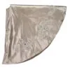 64" Taupe Jewel Tree Skirt -Christmas decorations Shop 4390241267