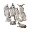 4-10" Resin Bejeweled Nativity 9 Piece Set -Christmas decorations Shop 4390276081