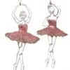 7.5" Pink Ballerina Ornament Set Of 6 2 7.5" Pink Ballerina Ornament Set Of 6 -Christmas decorations Shop 4390293006