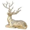 14" Glitter Champagne Laying Reindeer -Christmas decorations Shop 4390294496 eca090f5 bca9 4f09 9c33 fb940d034469
