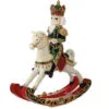 20" Royal Jeweled Nutcracker Rocking Horse 1 20" Royal Jeweled Nutcracker Rocking Horse -Christmas decorations Shop 4390295372