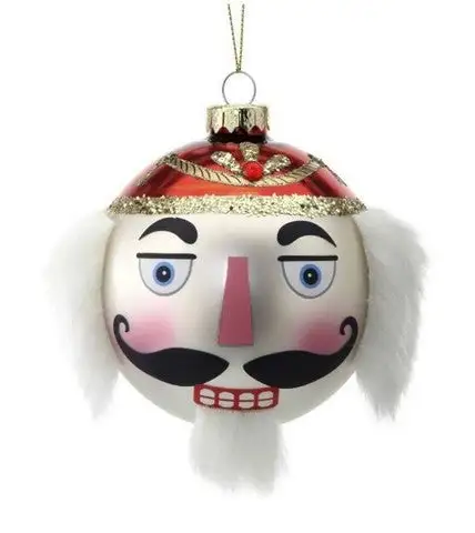 4" Nutcracker Ornament Set Of 2 3 4" Nutcracker Ornament Set Of 2
