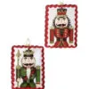 5" Glass Nutcracker Ornament Assorted Set Of 2 -Christmas decorations Shop 4390302212