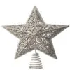 12" Champagne Glitter Star Tree Topper -Christmas decorations Shop 4390303182