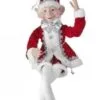 30" Red, Silver, & White Bendable Fabric Elf -Christmas decorations Shop 4390311207