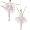 7.5" Ballerina Ornament Set Of 2 -Christmas decorations Shop 4390316421 1