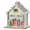 8.5" Sweets Blue Gingerbread House 2 8.5" Sweets Blue Gingerbread House -Christmas decorations Shop 4390318579