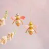 Glitterville Studios 4.5" Pinky Bumble Bee Assorted Set Of 2