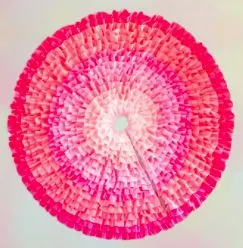 Glitterville Studios 60" Rows Of Ruffles Tree Skirt 5 Glitterville Studios 60" Rows Of Ruffles Tree Skirt - Image 3