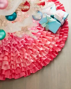 Glitterville Studios 60" Rows Of Ruffles Tree Skirt