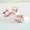 Glitterville Studios 3.5" Smore Ornament Assorted Set Of 3