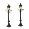 Village Accessory Uptown Street Lights Pack Of 2 -Christmas decorations Shop 4554429868