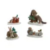 Village Accessory Friendly Neighbors Pack Of 4 -Christmas decorations Shop 4554432814